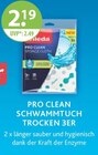 Pro Clean Schwammtuch Trocken 3er von Vileda im aktuellen V-Markt Prospekt für 2,19 €