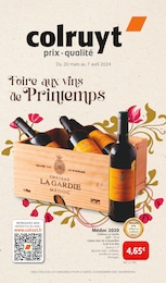 Prospectus Colruyt à Champagnole, "Foire aux vins de Printemps", 28 pages, 20/03/2024 - 07/04/2024
