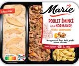 Émincés de poulet à la normande - MARIE - Intermarché à Antibes Émincés de poulet à la normande - MARIE en promo chez Intermarché Antibes à 2,80 €