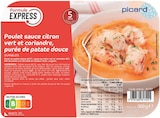 Promo Poulet sauce citron vert et coriandre, purée de patate douce à 2,60 € dans le catalogue Picard à Doubs