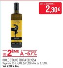 Huile d'Olive Vierge Extra - Terra Delyssa en promo chez Supermarchés Match Charleville-Mézières à 2,30 €