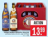 Weißbier Alkoholfrei Angebote von Erdinger bei Marktkauf Konstanz für 13,99 €