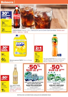 Promotion Boisson gazeuse dans le prospectus Carrefour, valable du 04/11/2025 au 17/11/2025 Promo Boisson gazeuse dans le catalogue Carrefour du moment à la page 40