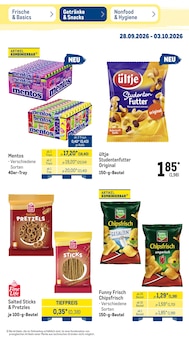 Chips im aktuellen METRO Prospekt (Ulm) Chips im METRO Prospekt "Wochenangebote" mit 48 Seiten (Ulm)