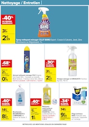Offre Cillit Bang dans le catalogue Carrefour du moment à la page 61