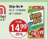 Skip-Bo im V-Markt Prospekt Skip-Bo von Mattel im aktuellen V-Markt Prospekt für 14,99 €