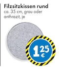 Filzsitzkissen rund im Angebot bei TEDi in Haltern am See Filzsitzkissen rund Angebote bei TEDi Haltern am See für 1,25 €