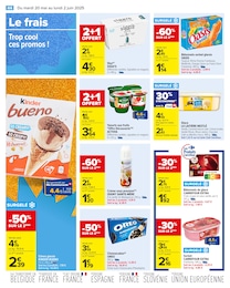 Prix et réduction Sorbet dans le prospectus Carrefour en cours Offre Sorbet dans le catalogue Carrefour du moment à la page 46