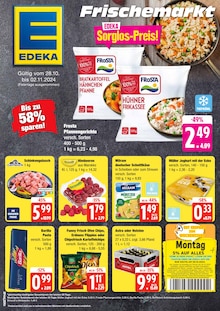 EDEKA Frischemarkt Prospekt mit 4 Seiten (Bünsdorf)