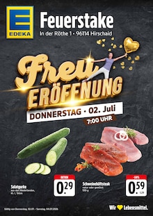 Aktueller EDEKA Prospekt (Eggolsheim) EDEKA Prospekt mit 4 Seiten (Eggolsheim)