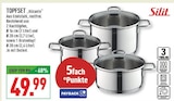 Marktkauf Ratingen - TOPFSET Angebot im Prospekt TOPFSET bei Marktkauf im Ratingen Prospekt für 49,99 €