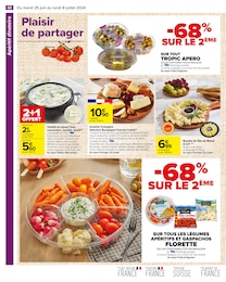 Offre Assiette dans le catalogue Carrefour du moment à la page 62