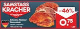 Aktuelle Schweinefleisch Angebote bei Netto Marken-Discount in Jena Aktuelles Schweine-Nacken/Kammsteak Angebot bei Netto Marken-Discount in Jena ab 0,75 €