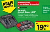 Aktuelle Batterie Angebote bei hagebau kompakt in Osnabrück Aktuelles Starter-Kit "Power X-Change 2,5 Ah" Angebot bei hagebau kompakt in Osnabrück ab 19,99 €