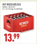 KÖLSCH im Angebot bei Marktkauf in Hürth KÖLSCH Angebote von RUT WIESS bei Marktkauf Hürth für 13,99 €