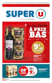 Prospectus Supermarchés Super U en cours à Juilles et alentours, "Super U", 16 pages, 12/11/2025 - 24/12/2025 Catalogue Supermarchés Super U en cours à Juilles et alentours, "Super U", 16 pages, 12/11/2025 - 24/12/2025