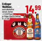 Aktuelle Erdinger Angebote bei Trinkgut in Regensburg Aktuelles Weißbier Angebot bei Trinkgut in Regensburg ab 14,99 €