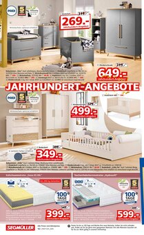 Matratze im Segmüller Prospekt "100 Jahre Jubiläumsfinale bei Segmüller" mit 28 Seiten (Ludwigshafen (Rhein))