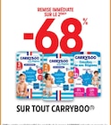 Promo -68% de remise immédiate sur le 2ème sur tout carryboo à  dans le catalogue Intermarché à Plaisance-du-Touch