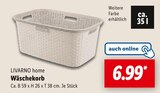 Wäschekorb von LIVARNO home im aktuellen Lidl Prospekt für 6,99 €