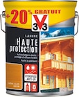 Promo Lasure Haute Protection 5 L + 1 L gratuit à 52,90 € dans le catalogue Mr. Bricolage à Varenne-Saint-Germain