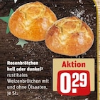 Rosenbrötchen hell oder dunkel Angebote bei REWE Kassel für 0,29 €