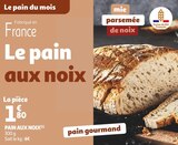Auchan - PAIN AUX NOIX : offre du catalogue Promo PAIN AUX NOIX à 1,80 € dans le catalogue Auchan "Auchan Supermarché"