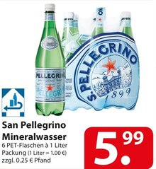 San Pellegrino Mineralwasser bei famila Nordost in Garbsen San Pellegrino Mineralwasser im Angebot bei famila Nordost Garbsen für 5,99 €