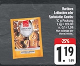 EDEKA Oberthulba - Lebkuchen Angebot im Prospekt Lebkuchen bei EDEKA im Oberthulba Prospekt für 1,19 €