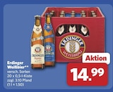 Weißbier bei combi im Prospekt "" für 14,99 €