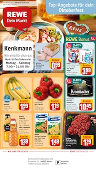 REWE Prospekt Dein Markt mit 30 Seiten