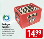 Weißbier Angebote von Erdinger bei famila Nordost Gifhorn für 14,99 €