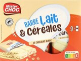 Barre lait & céréales - MISTER CHOC dans le catalogue Lidl