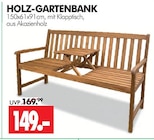 Holz-Gartenbank im Angebot bei Wreesmann in Stade Holz-Gartenbank Angebote bei Wreesmann Stade für 149,00 €