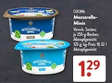 Mozzarella im ALDI SÜD Prospekt Mozzarella-Minis von CUCINA im aktuellen ALDI SÜD Prospekt für 1,29 €