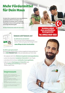 Aktueller Bauzentrum Zillinger Prospekt "Trend-Tipps für die energetische Sanierung" Seite 2 von 12 Seiten