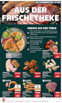 Hackfleisch im Kaufland Prospekt "Hier bin ich richtig" mit 71 Seiten (Mannheim)