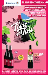 Prospectus E.Leclerc à Sainte-Gemme-la-Plaine, "Foire aux Vins", 96 pages, 01/10/2024 - 12/10/2024