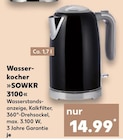Wasserkocher SOWKR 3100  im aktuellen Kaufland Prospekt für 14,99 €