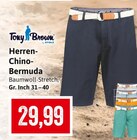 Herren-Chino-Bermuda im Angebot bei Kaufhaus Stolz in Neumünster Herren-Chino-Bermuda Angebote von Tony Brown bei Kaufhaus Stolz Neumünster für 29,99 €
