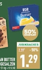 Marktkauf Delbrück - BUTTER oder DIE STREICHZARTE UNGESALZEN Angebot im Prospekt BUTTER oder DIE STREICHZARTE UNGESALZEN bei Marktkauf im Delbrück Prospekt für 1,29 €