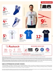 Promos Chaussettes Homme dans le catalogue "TOUS DANS LE MATCH" de Auchan Hypermarché à la page 11 Promos Chaussettes Homme dans le catalogue "TOUS DANS LE MATCH" de Auchan Hypermarché à la page 11