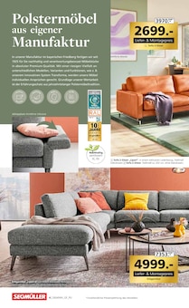 Sitzmöbel im Segmüller Prospekt "Wohndesign - Inspirierende Ideen für Ihr Zuhause" mit 32 Seiten (Darmstadt)