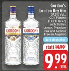 London Dry Gin im Angebot bei E center in Lünen London Dry Gin Angebote von Gordon's bei E center Lünen für 9,99 €