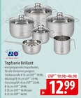 ELO Topfserie Brillant bei famila Nordost im Eutin Prospekt für 12,99 €