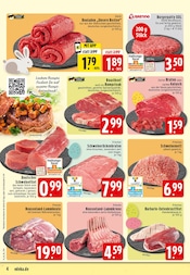 Aktueller EDEKA Prospekt mit Rindfleisch, "Aktuelle Angebote", Seite 4
