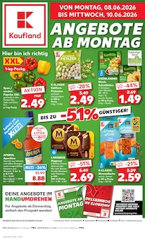 Kaufland Prospekt der Woche "Hier bin ich richtig" Seite 1, 08.06.2026 bis 10.06.2026 für Hückelhoven Aktueller Kaufland Prospekt "Hier bin ich richtig" Seite 1 von 59 Seiten für Hückelhoven