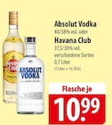 Absolut Vodka oder Havana Club bei famila Nordost im Klamp Prospekt für 10,99 €