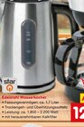 Edelstahl Wasserkocher Angebote von Star bei Netto Marken-Discount Fulda für 12,99 €