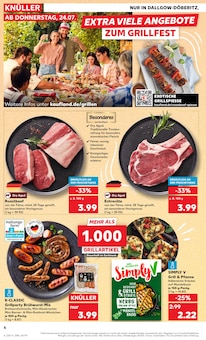 Fleisch im aktuellen Kaufland Prospekt (Potsdam) Fleisch im Kaufland Prospekt "EXTRA-ANGEBOTE" mit 8 Seiten (Potsdam)